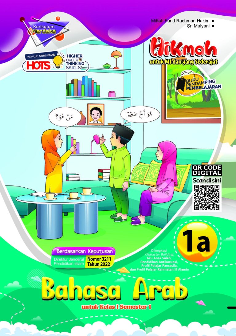 Bahasa Arab 1a untuk Kelas 1 Semester 1 Madrasah Ibtidaiyah dan yang Sederajat