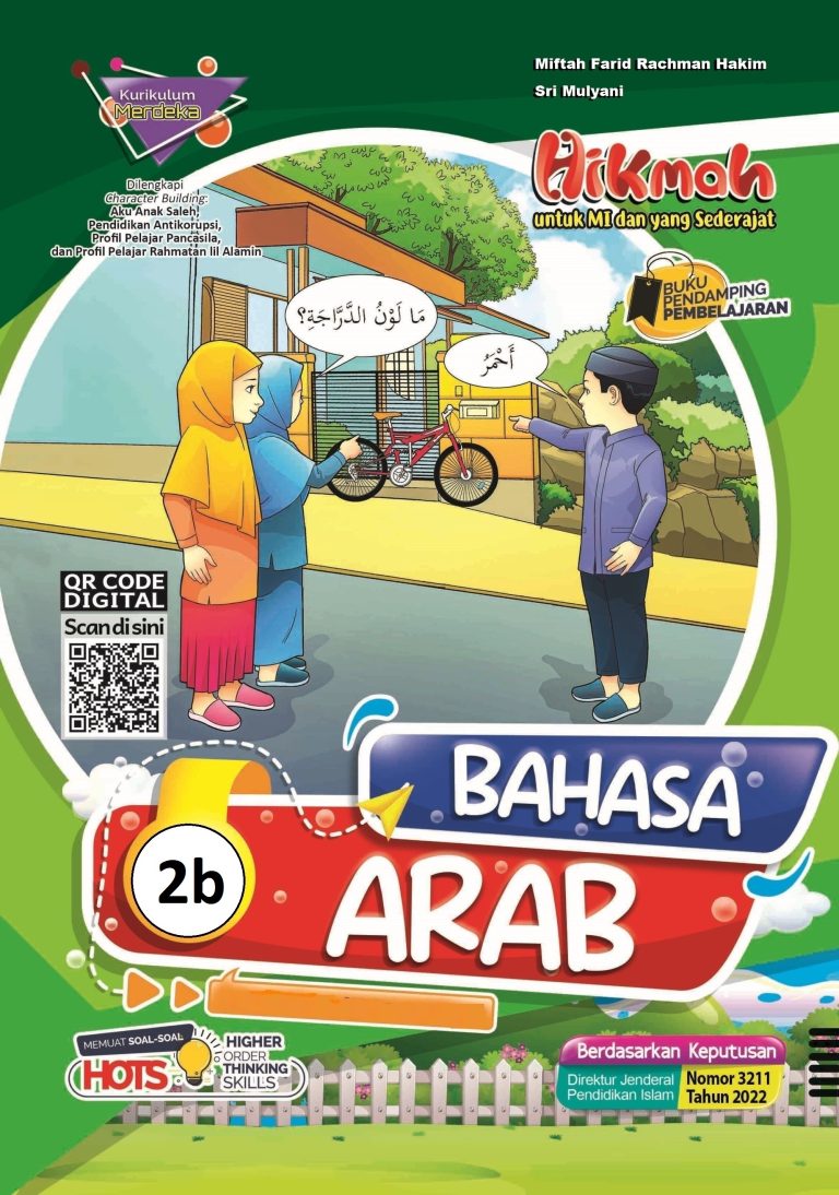 Bahasa Arab 2b untuk Kelas 2 Semester 2 Madrasah Ibtidaiyah dan yang Sederajat