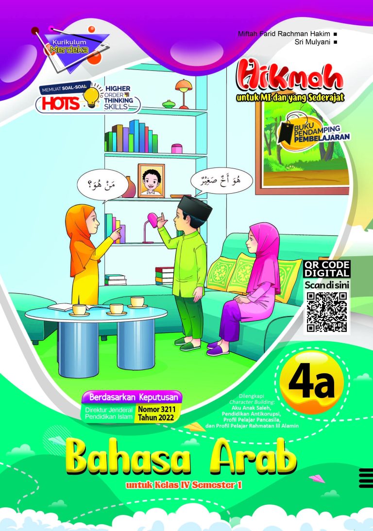 Bahasa Arab 4a untuk Kelas 4 Semester 1 Madrasah Ibtidaiyah dan yang Sederajat