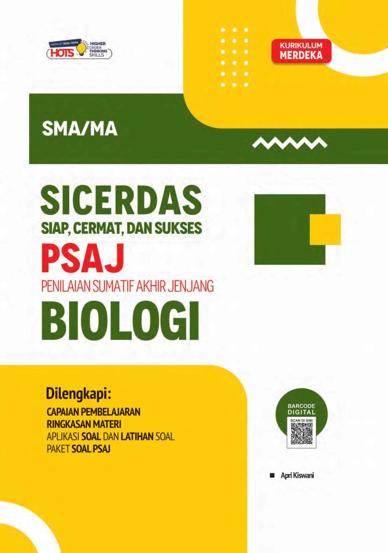SICERDAS PSAJ Biologi untuk SMA/MA