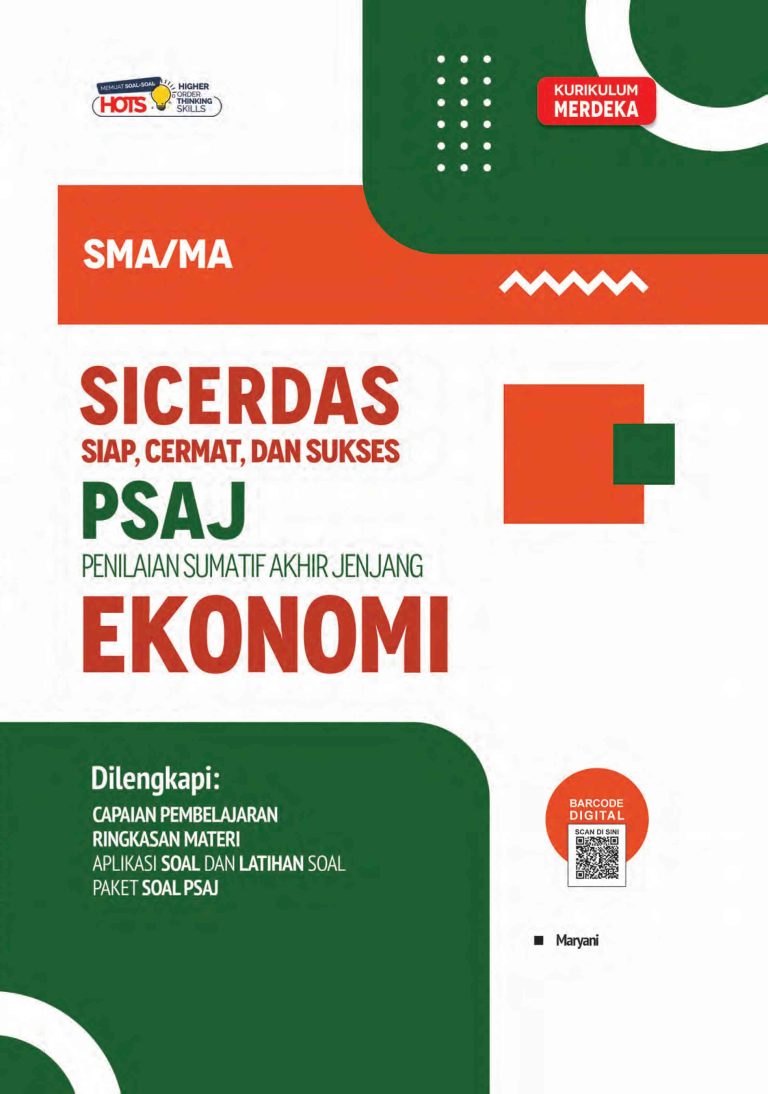 SICERDAS PSAJ Ekonomi untuk SMA/MA
