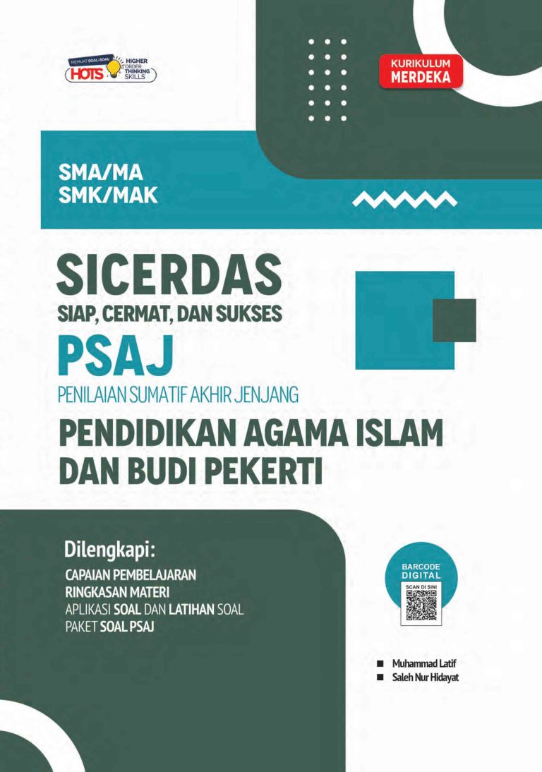 SICERDAS PSAJ Pendidikan Agama Islam dan Budi Pekerti untuk SMA/MA/SMK/MAK