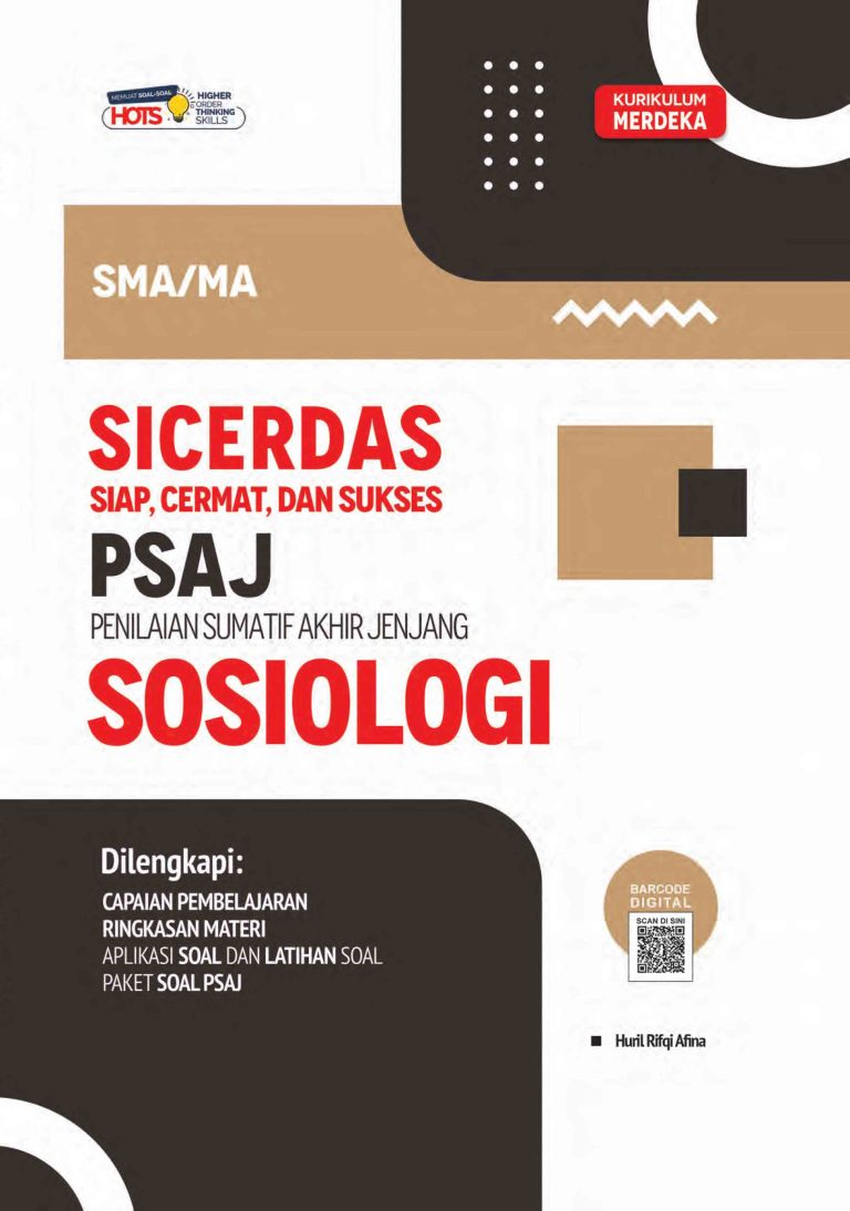 SICERDAS PSAJ Sosiologi untuk SMA/MA