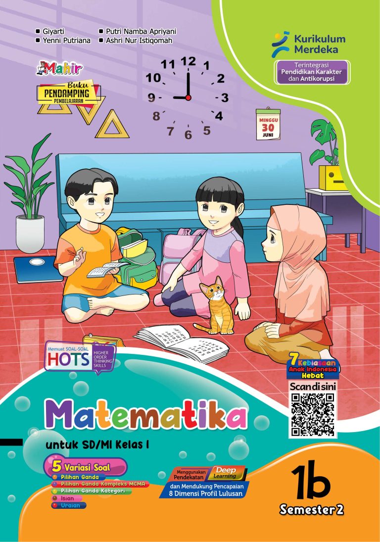 Matematika untuk SD/MI Kelas I Semester 2