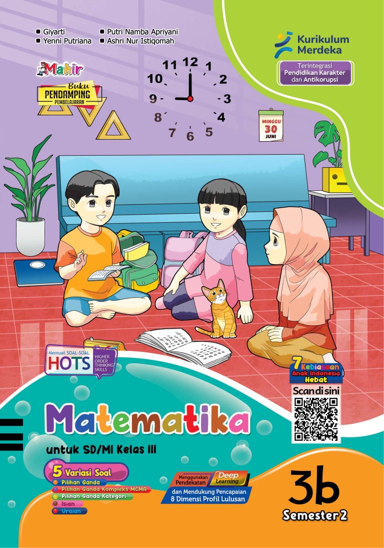 Matematika untuk SD/MI Kelas III Semester 2