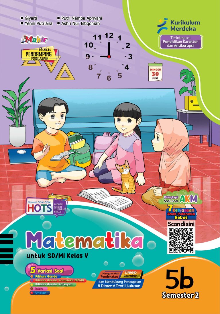 Matematika untuk SD/MI Kelas V Semester 2