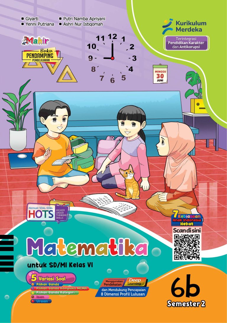 Matematika untuk SD/MI Kelas VI Semester 2