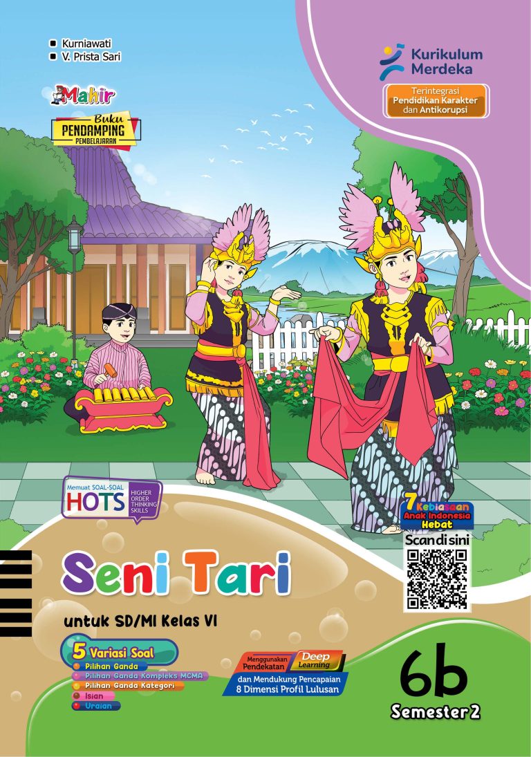 Seni Tari untuk SD/MI Kelas VI Semester 2