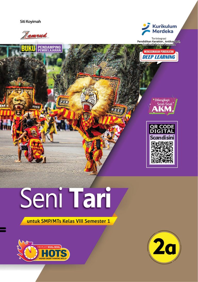 Seni Tari untuk SMP/MTs Kelas VIII Semester 1