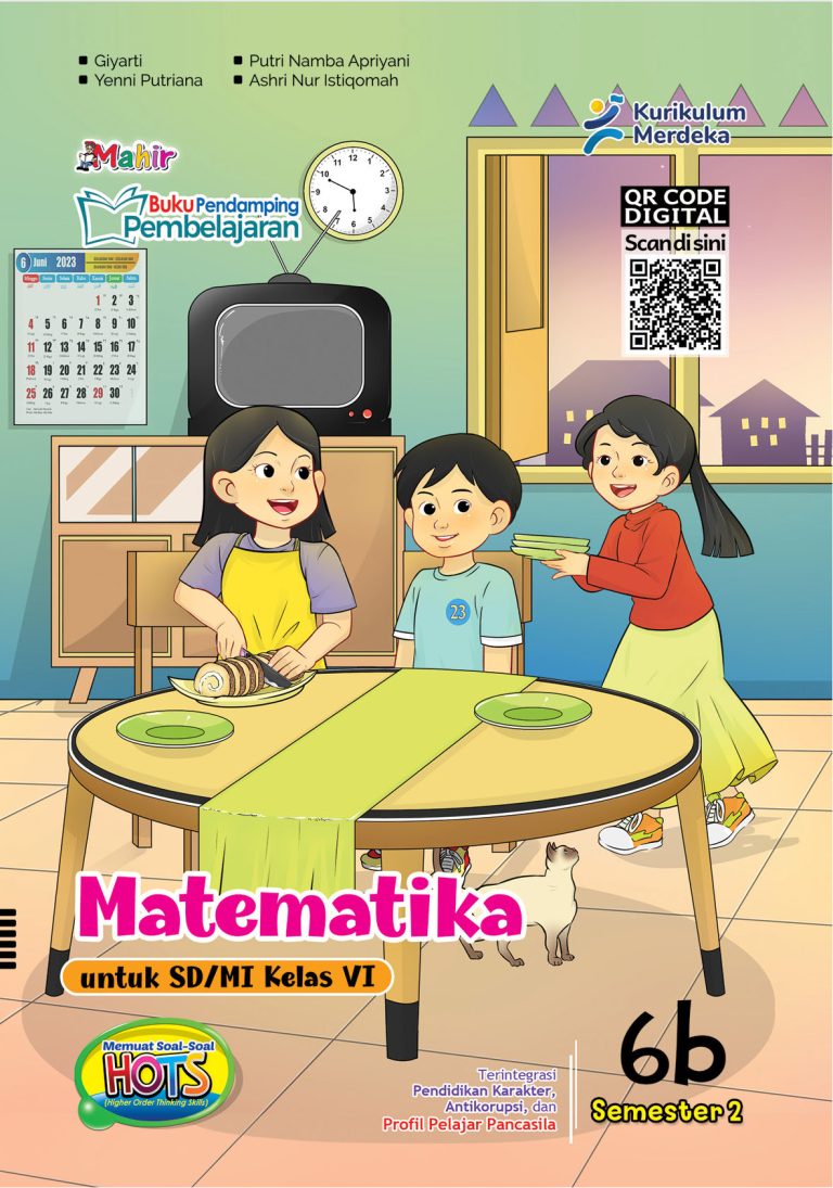 Matematika untuk SD/MI Kelas VI Semester 2