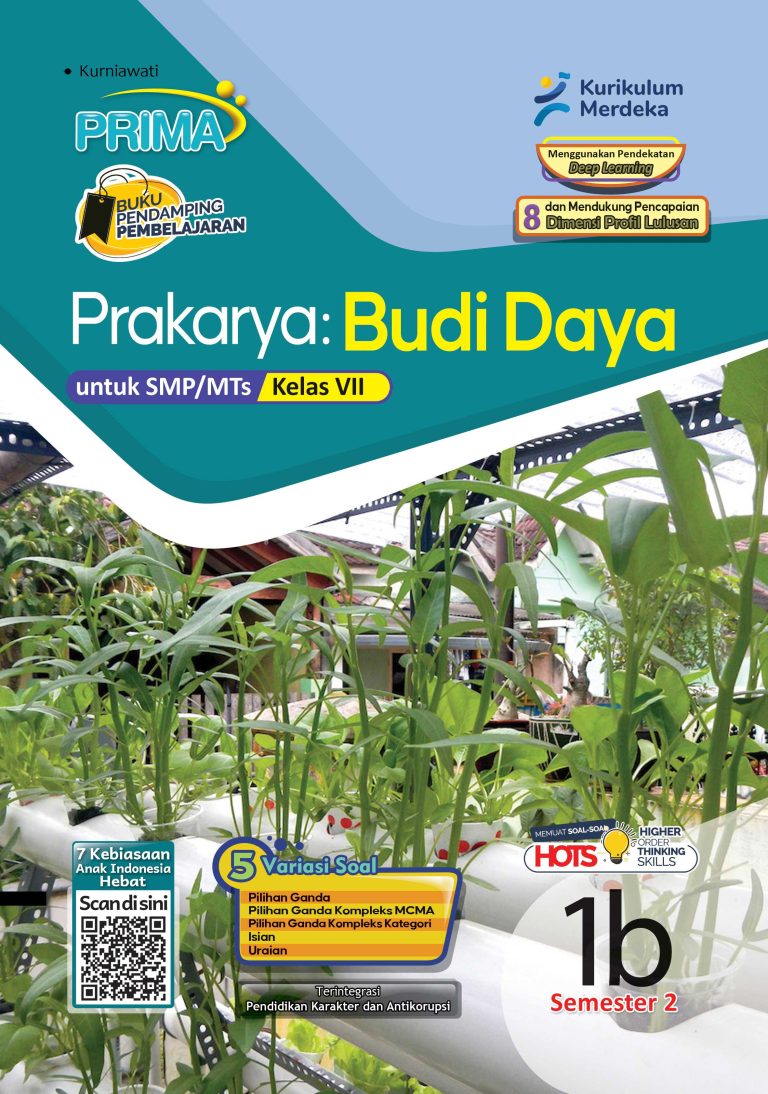 Prakarya: Budidaya untuk SMP/MTs Kelas VII Semester 2