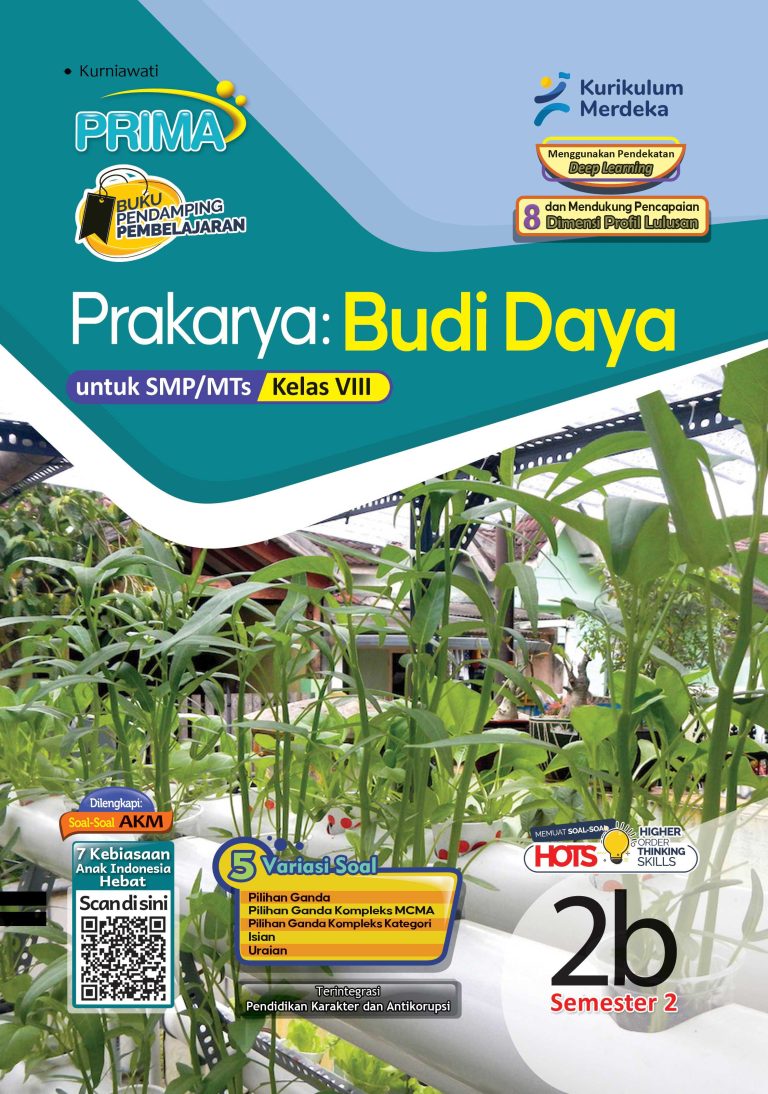 Prakarya: Budidaya untuk SMP/MTs Kelas VIII Semester 2