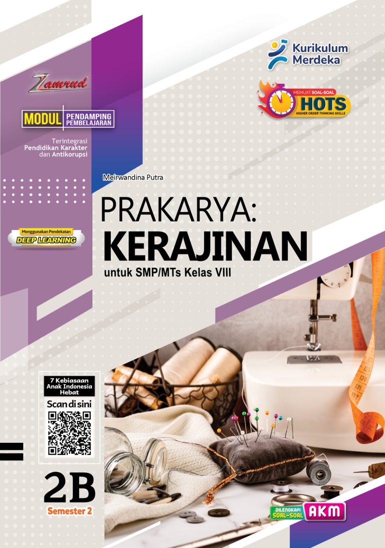 Prakarya: Kerajinan untuk SMP/MTs Kelas VIII Semester 2