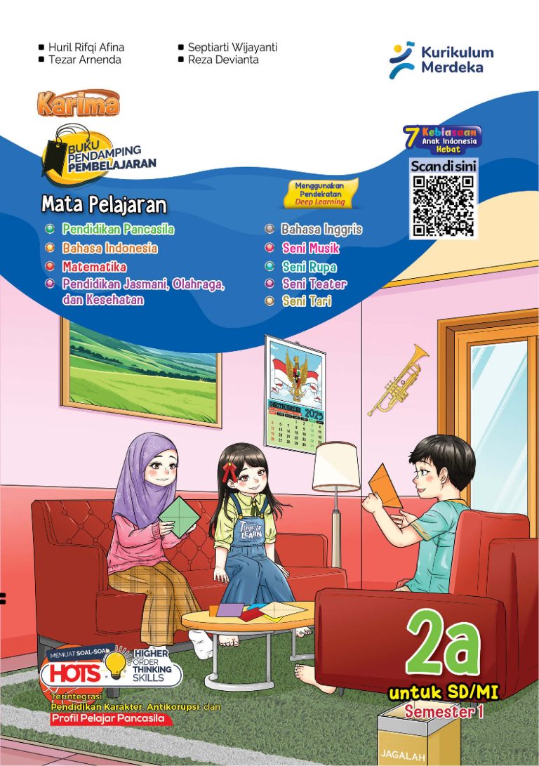 Karima: Buku Pendamping Pembelajaran untuk SD/MI Kelas II Semester 1