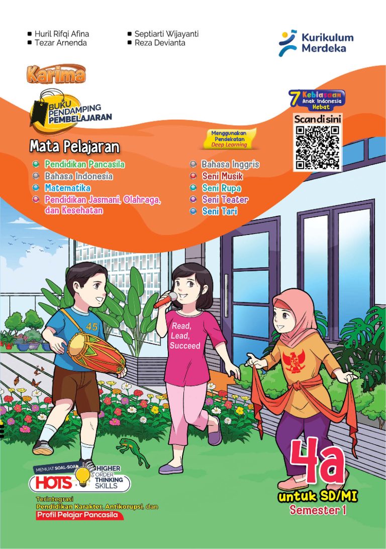 Karima: Buku Pendamping Pembelajaran untuk SD/MI Kelas IV Semester 1