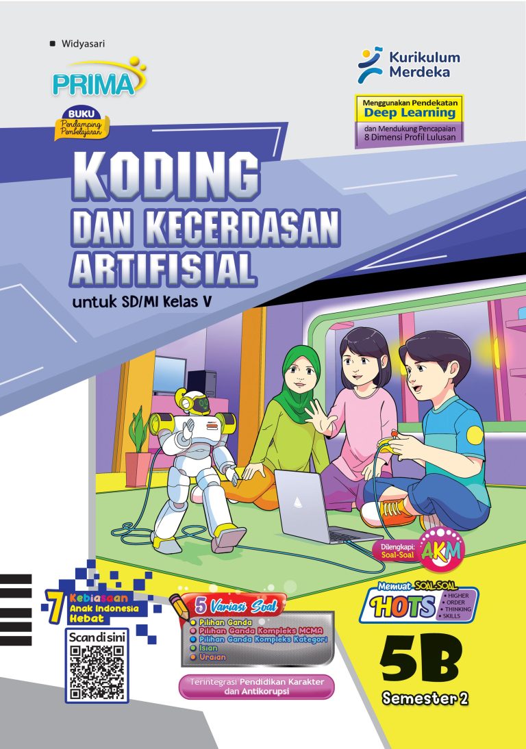Koding dan Kecerdasan Artifisial untuk SD/MI Kelas V Semester 2