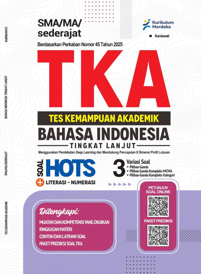 TKA (Tes Kemampuan Akademik) Bahasa Indonesia Tingkat Lanjut untuk SMA/MA/sederajat