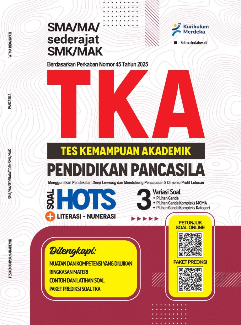 TKA (Tes Kemampuan Akademik) Pendidikan Pancasila untuk SMA/MA/sederajat dan SMK/MAK