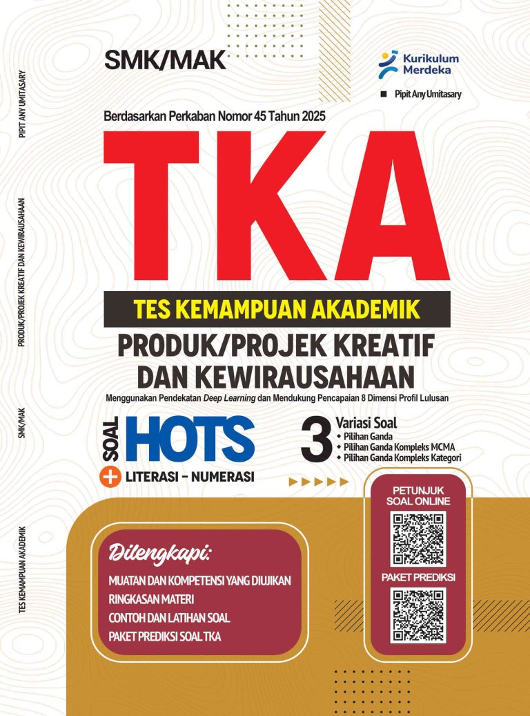 TKA (Tes Kemampuan Akademik) Produk/Projek Kreatif dan Kewirausahaan untuk SMK/MAK