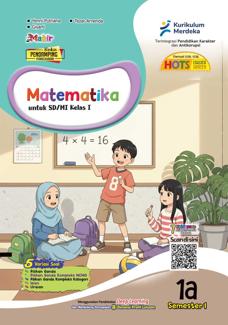 Matematika untuk SD/MI Kelas I Semester 1