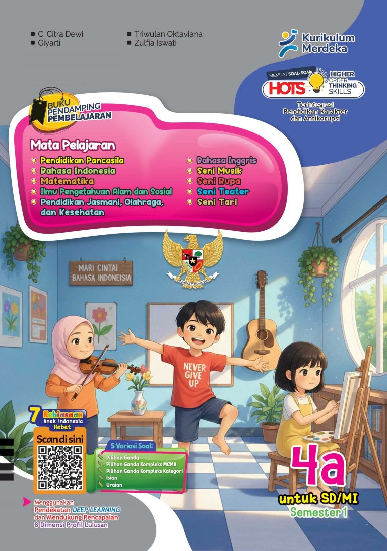 Buku Pendamping Pembelajaran untuk SD/MI Kelas IV Semester 1