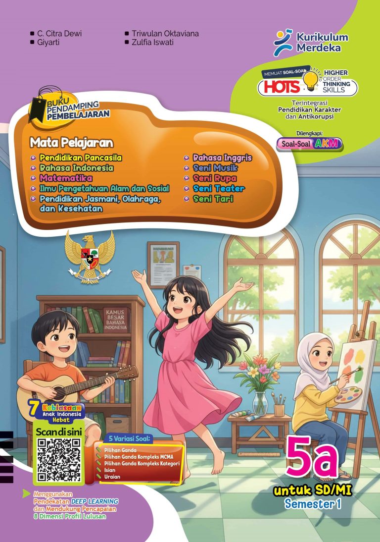 Buku Pendamping Pembelajaran untuk SD/MI Kelas V Semester 1