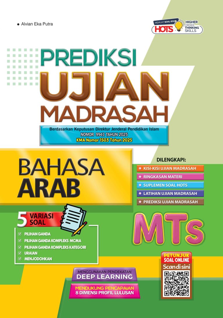 Prediksi Ujian Madrasah: Bahasa Arab untuk Madrasah Tsanawiyah  