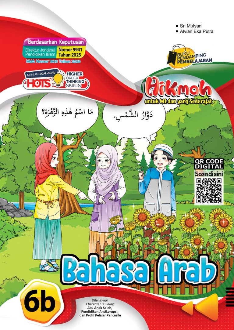 Hikmah: Bahasa Arab untuk MI dan yang Sederajat Kelas VI Semester 2     