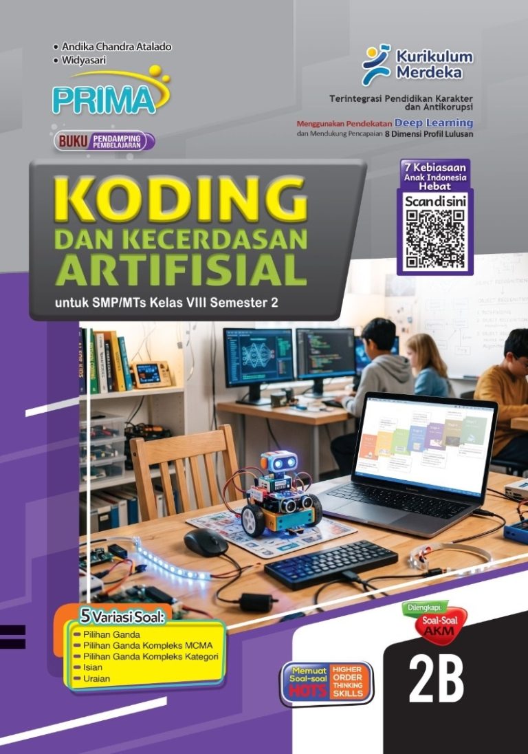 Koding dan Kecerdasan Artifisial untuk SMP/MTs Kelas VIII Semester 2