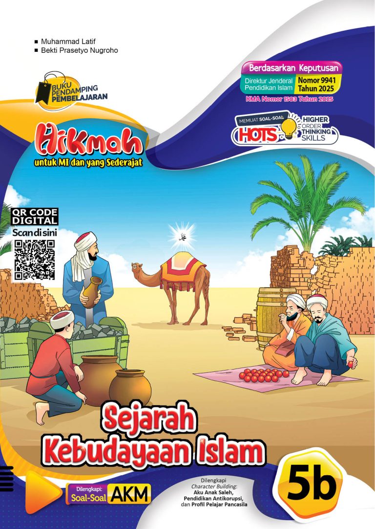 Hikmah: Sejarah Kebudayaan Islam untuk MI dan yang Sederajat Kelas V Semester 2