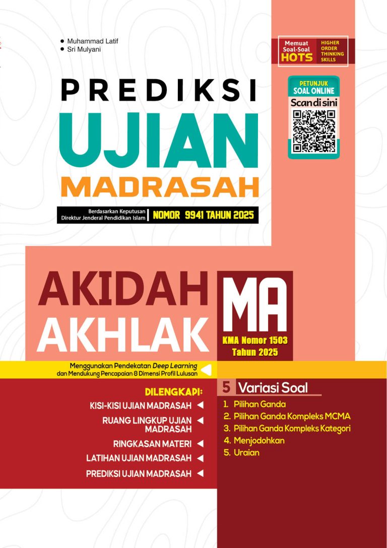 Prediksi Ujian Madrasah: Akidah Akhlak untuk Madrasah Aliyah