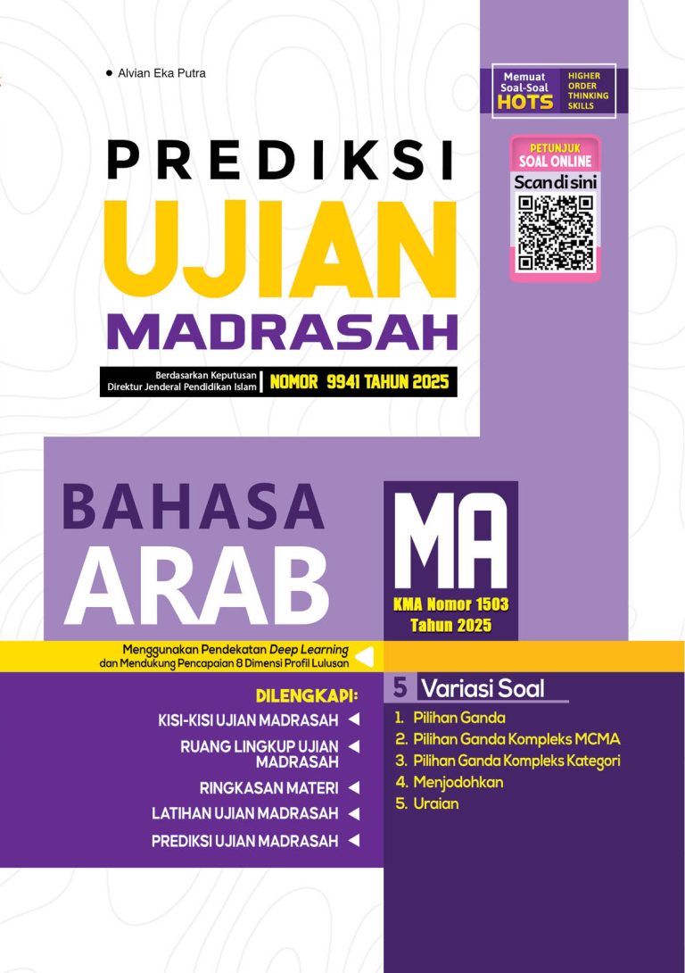 Prediksi Ujian Madrasah: Bahasa Arab untuk Madrasah Aliyah  