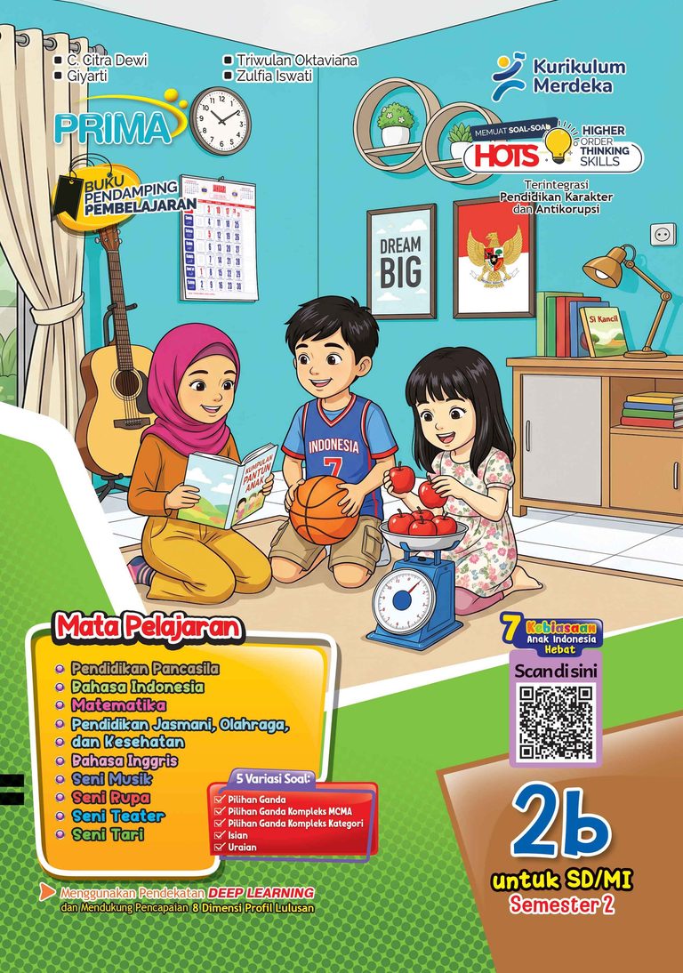 Buku Pendamping Pembelajaran untuk SD/MI Kelas II Semester 2