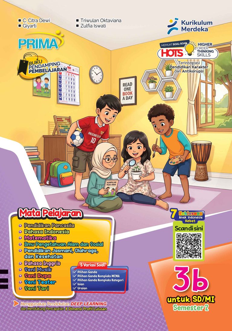 Buku Pendamping Pembelajaran untuk SD/MI Kelas III Semester 2