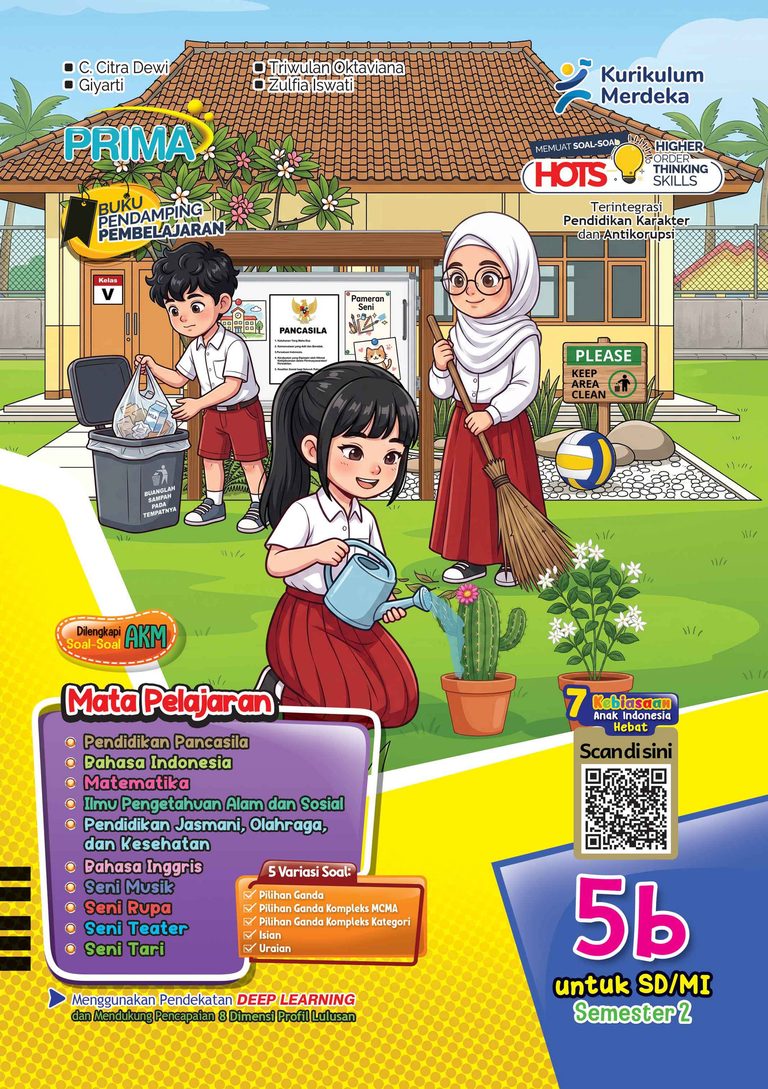 Buku Pendamping Pembelajaran untuk SD/MI Kelas V Semester 2